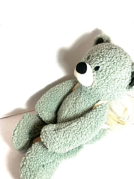 Demdaco My Journey Bear Plush Sage Green Teddy Soft Stuffed Animal Gift - Picture 6 of 10